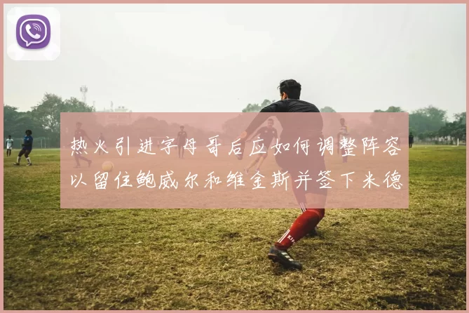 热火引进字母哥后应如何调整阵容以留住鲍威尔和维金斯并签下米德尔顿
